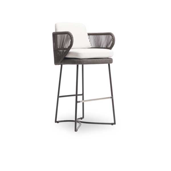 Outdoor Braided, Rope & Cord Bar Chair - Mercure