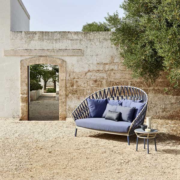 Outdoor Braided & Rope Daybed - Amben