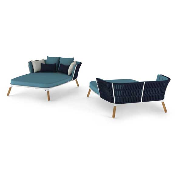 Outdoor Braided, Rope & Cord Daybed - Noble