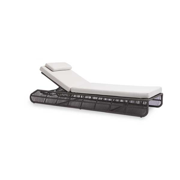 Outdoor Braided, Rope & Cord Sunlounger - Mercure