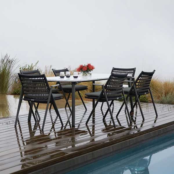 Outdoor Braided & Rope Coffee Set - Antra Prime 