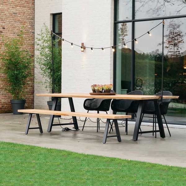 Outdoor Braided & Rope Coffee Set - kanurian