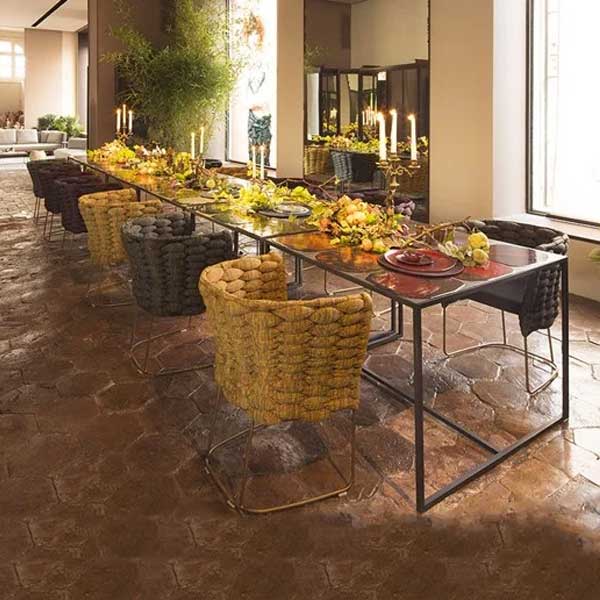 Outdoor Braided & Rope Coffee Set - Pavillion Pro