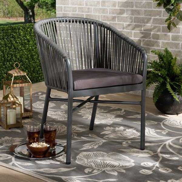Outdoor Braided & Rope Coffee Set - Delphi
