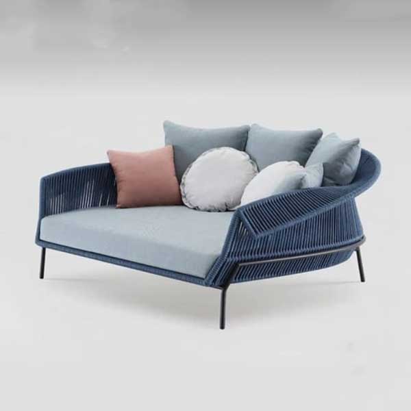 Outdoor Braided, Rope & Cord Daybed - Enzo