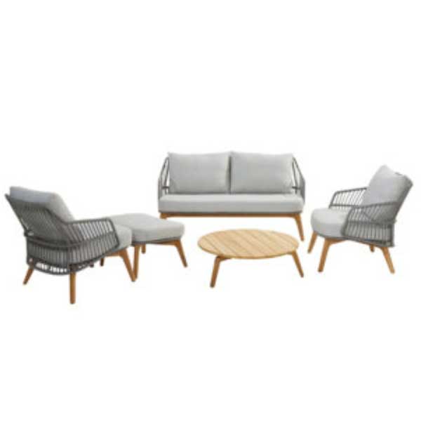 Outdoor Braided, Rope & Cord, Sofa - Amelia 