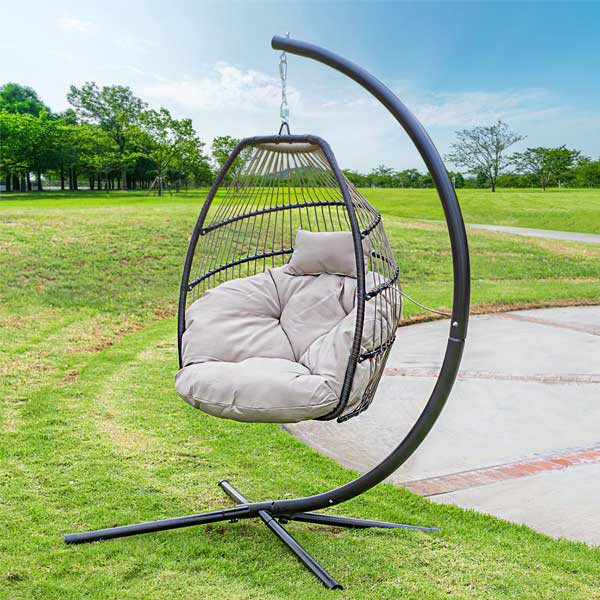 Outdoor Braided & Rope Swing - Wing Light