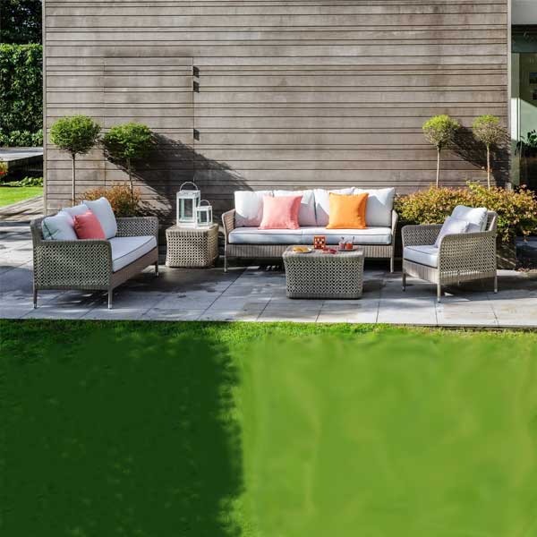 Outdoor Furniture - Wicker Sofa - Antibes