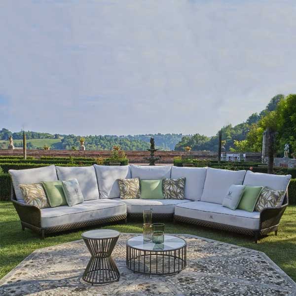 Outdoor Furniture - Wicker Sofa - Aralia
