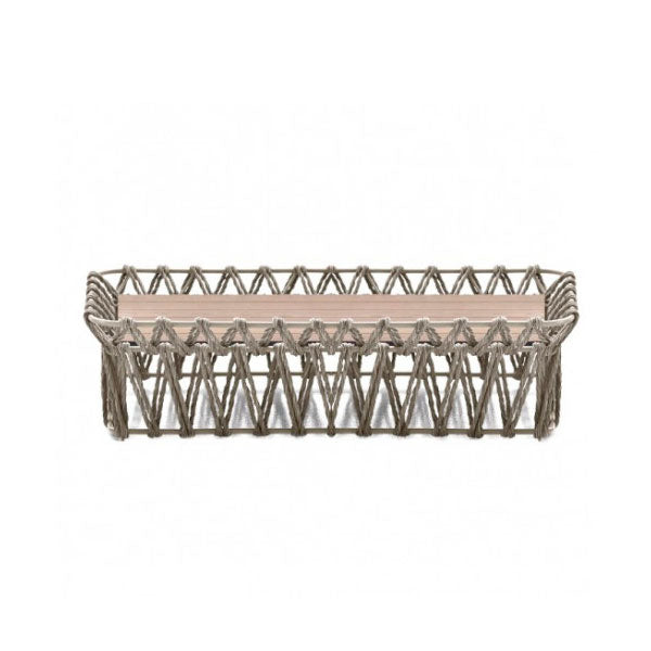 Outdoor Furniture Patio Braid & Rope Coffee Table & Center Table - Deneme