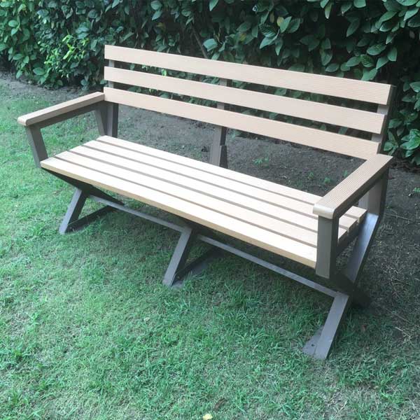 Outdoor WPC FRP Furniture - 3 Seater Benches - Briston