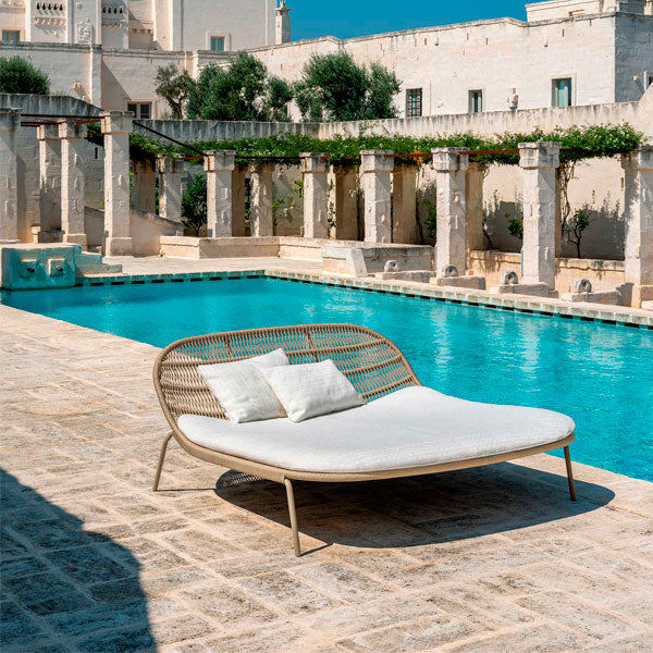  Outdoor Braided, Rope & Cord Canopy Daybed - Ally