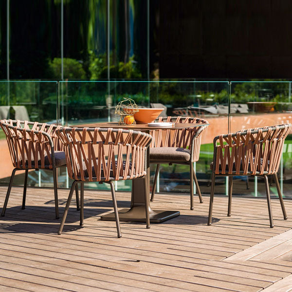  Outdoor Braided & Rope Coffee Set - Fantasia