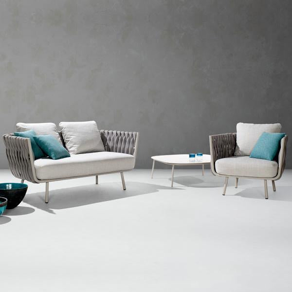 Outdoor Braided & Rope Sofa - Birilyant