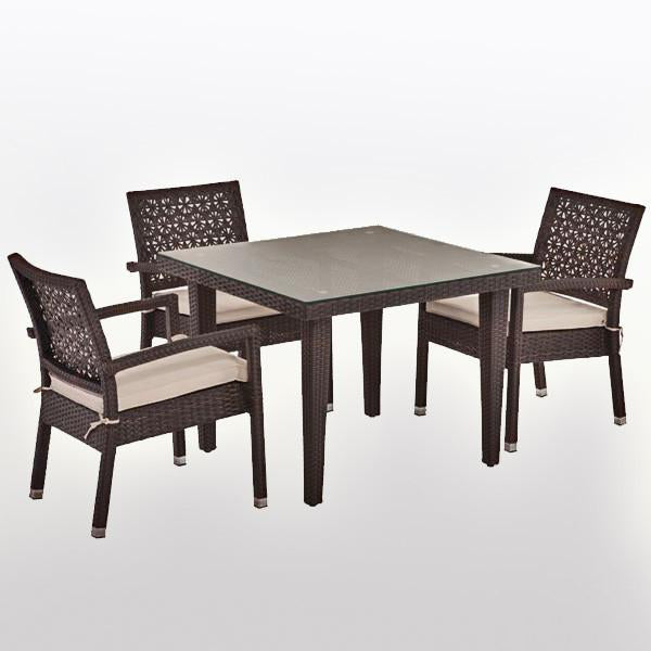 Outdoor Wicker Garden Set - Dine