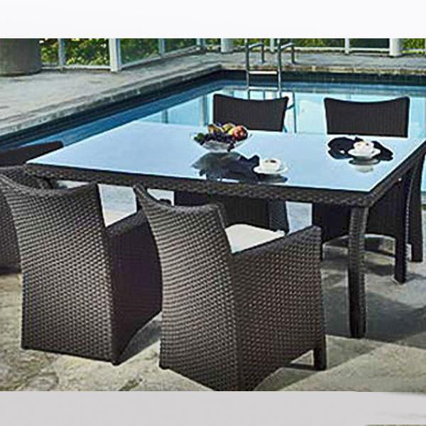 Outdoor furniture Wicker Garden Set - Blue