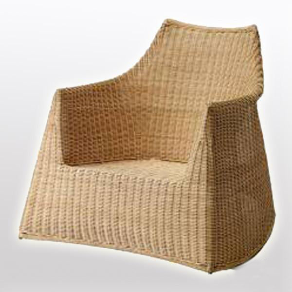 Outdoor Wicker Rocker - Top