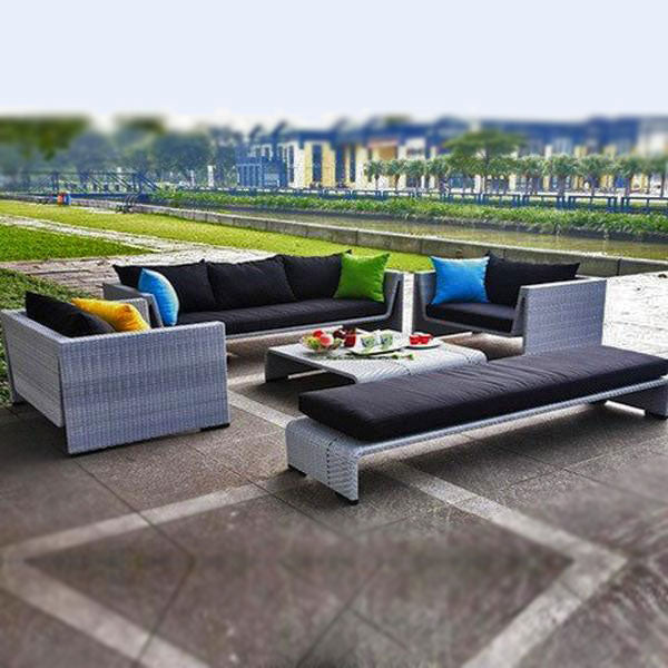 Outdoor Wicker Sofa - Everest