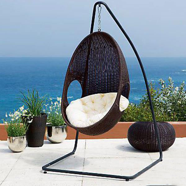 Outdoor Wicker Swing - Zephyr