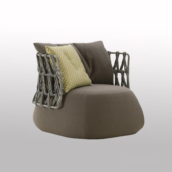 Outdoor Braided & Rope Sofa - Deneme