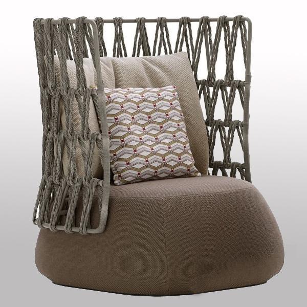 Outdoor Braided & Rope Sofa - Deneme