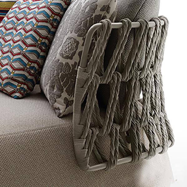 Outdoor Braided & Rope Sofa - Deneme