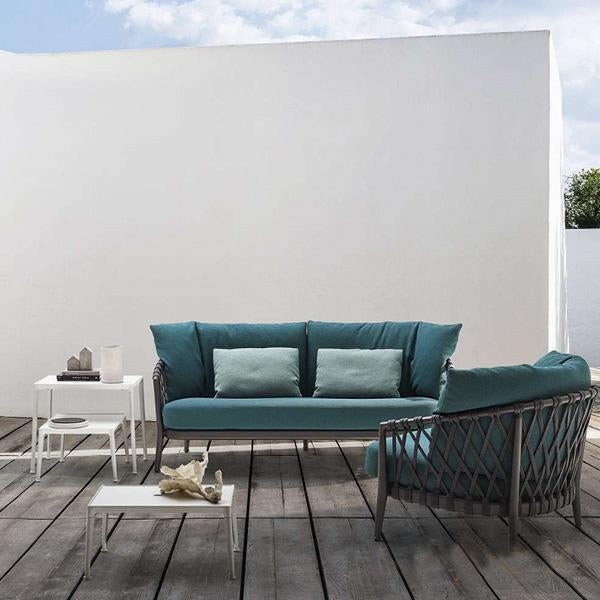Outdoor Braided & Rope Sofa - Regency Next