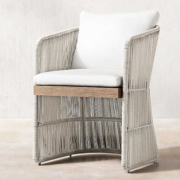 Outdoor Braided & Rope Coffee Set - Camilla