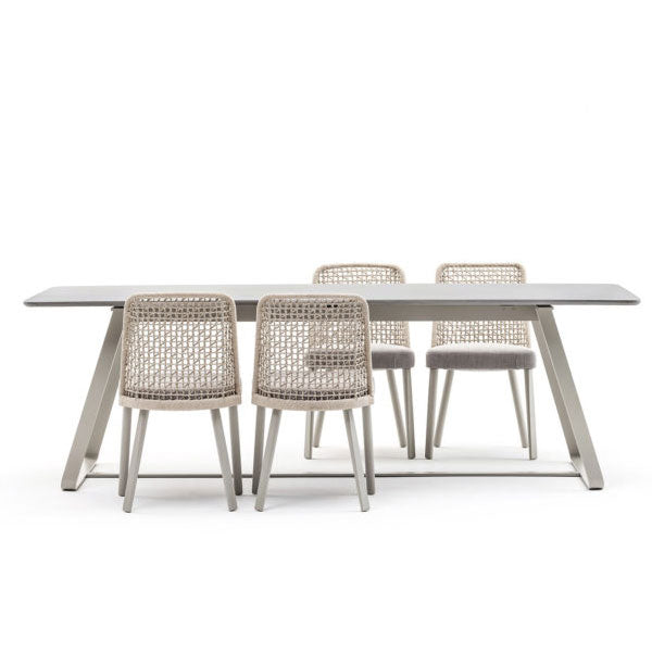 Outdoor Braided & Rope Coffee Set - Campana