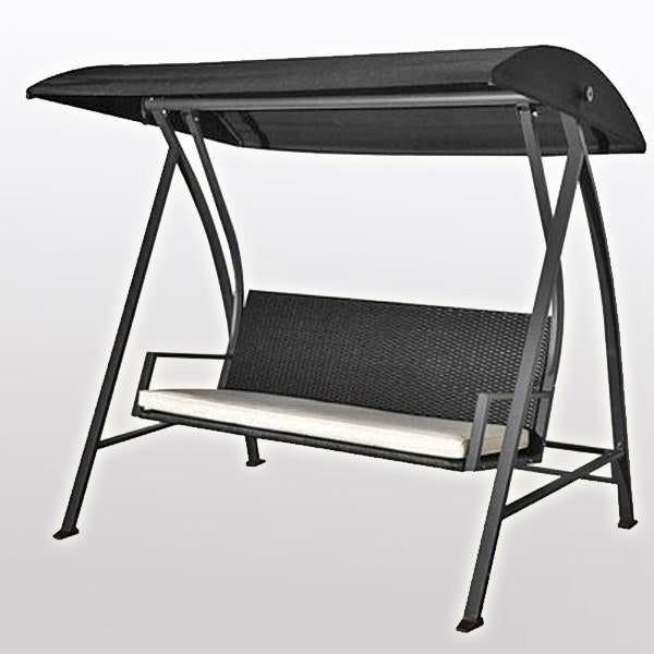 Outdoor Wicker Two Seater Swing - Verge