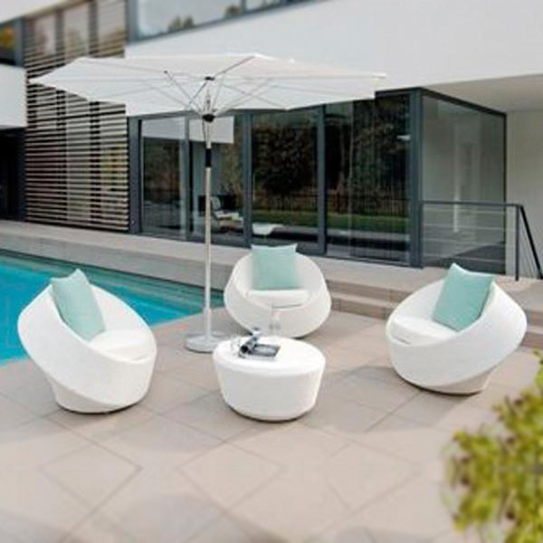 Outdoor Wicker - Stackable Set - Axis